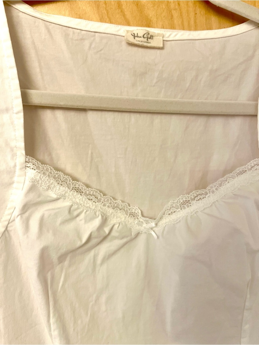 John Galt White Puff Sleeve Top - Picture 6 of 14